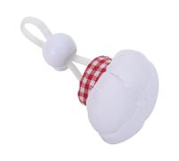 Alasum Toque de Chef pour Petits Animaux Chapeau de Hamster Mignon en Tissu Blanc Léger Lavable pour Cochons d'Inde et Furets, Fêtes d'anniversaire et Déguisement Quotidien