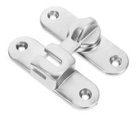 Alasum Verrou de Porte Coulissante Acier Inoxydable Loquet Sécurisé Intérieur Targette Robuste Anti-déformation pour Maison Installation Facile et Fonctionnement Simple
