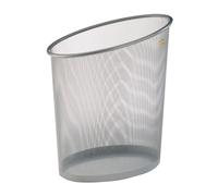 Alba Corbeille à papier MESHCORB, fil d'acier, 18 L, gris