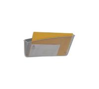 Alba Corbeille Mesh Murale Magnétique En Métal Pour Format 24 X 32 Cm - L35 X H17 X P12 Cm Gris