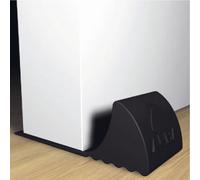 Alba Cale-porte DOORPOP 1 N - Élastomère antidérapant 8 x 2 x 3 cm - Noir