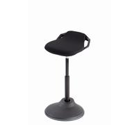 Alba Flexy Tabouret ergonomique assis-debout - Noir