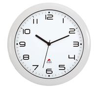 Alba - Horloge murale Hornew BC Quartz - Silencieuse Ø30 cm - Blanc