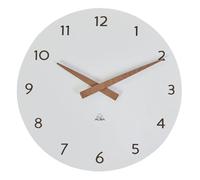 ALBA Horloge Murale Scandy Ø 30 cm - À Quartz - Blanc