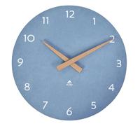 Alba Horloge murale Scandy Ø 30 cm à quartz bleu