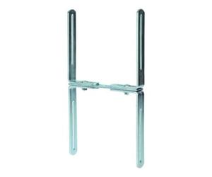 Alba Krapf ALBA-KRAPF Support pour jardinière de balcon pour mur, galvanisé Quantité:1