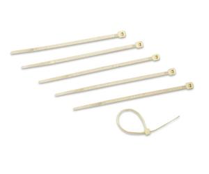 Alba LANG250 Pochette plastique Cable de nylon 10 cm , Blanc (250 unites)