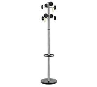 Alba PMSTAN3 M Portemanteau Acier 8 Patères Gris Métal