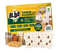 Albagarden Lot de 3 pièges adhésifs Anti-Mites Alimentaires avec phéromones attractives, sans insecticides, efficaces Pendant 3 Mois, protège Votre Garde-Manger, Farine, pâtes, Riz