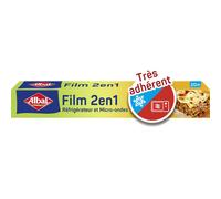 Film plastique 2 en 1 ALBAL - 20 m