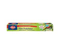 Albal - Film Fraicheur 20m - Film étirable - Préserve la fraicheur des aliments - Adhérent - Contient des ressources recy s