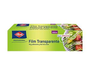 Albal Rouleau de film transparent 300 m x 290 mm, Transparent, 300 m (Paquete de 1)