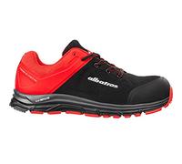 Albatros 646600-210-46 Chaussures de sécurité "Lift Red Impulse Low", Noir/Rouge, Taille 46