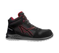 Botte de sécurité Albatros CLIFTON MID S3 SRC 638700 noir/rouge, 39