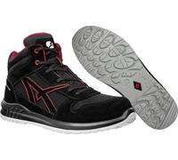 Albatros CLIFTON MID SRC 638700210000042 Chaussures montantes de sécurité S3 Pointure (EU): 42 noir, rouge 1 paire(s)