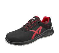 Albatros Work Chaussures de sécurité Grid Low S3 SRC, embout en fibre de verre – Noir/rouge 42