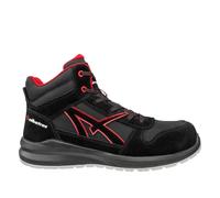 Albatros Work Chaussures de sécurité CLIFTON MID S3 SRC noir/rouge Taille 46 EN ISO 20345:2011