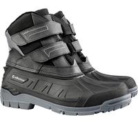 Albatros Ontario Bottes fourrées à velcro Noir EUR 39