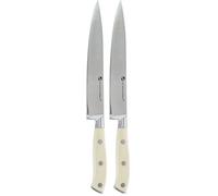 ALBERT DE THIERS - L'IRRESISTIBLE - Couteau à Découper 20,3 cm - Lame Acier Inoxydable Ultra-Tranchante - Manche ABS Ergonomique - Protection Lame PVC - Sur Carte (Lot de 2)