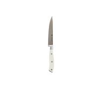 Albert de Thiers - L'Irresistible - Couteau Utilitaire 12,7 cm - Lame Acier Inoxydable 3CR13 - Manche ABS Blanc avec 3 Rivets - Finition Mate - 23 cm - Léger et Polyvalent