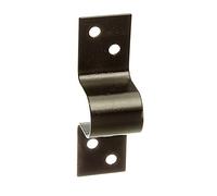 Alberts 137366 Gâche | zingué | noir, plastifié | 15 x 20 mm