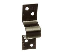 Alberts 137373 Gâche | zingué | noir, plastifié | 18 x 23 mm