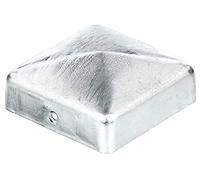GAH Alberts poteaux Capuchon pour poteaux en bois 70 x 70 mm Plate, galvanisé 20580 5. Bois G