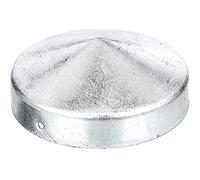 Alberts - Chapeau De Poteau D.100mm Forme Ronde Plate Tzn Gah (par 10)