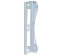 Alberts 215361 Butée pour porte avec serrure à larder | pour cadre d'env. 37 mm d'épaisseur | passivé | 37 x 181 mm