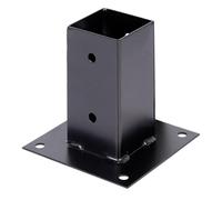 Alberts 215507 Ancre à visser - noire - plastifiée - 71 x 71 mm