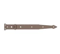 Alberts 300203 DURAVIS® Penture charnière | en beige perle, à couche duplex RAL 1035 | taille 302/77 x 48 mm