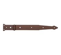 Alberts 300869 DURAVIS® Penture charnière | couleur rouille, à couche duplex | taille 302/77 x 48 mm