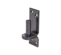 Alberts 301415 DURAVIS®® Gond sur platine | crochet DI | couleur noir diamant, double plastification | cote axe Ø13 mm | platine 100 x 35 mm