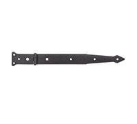 Alberts 301538 DURAVIS® Penture charnière | en noir diamant, à couche duplex | taille 302/77 x 48 mm