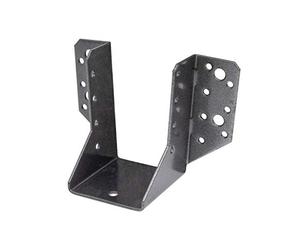 Alberts 301545 DURAVIS®® Support U | type A - ailes extérieures | couleur noir diamant, double plastification | largeur 60 mm | hauteur 100 mm