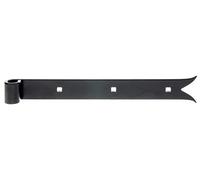 Alberts 306144 Penture | en différents modèles | noire | gond Ø 14 mm | 300 x 35 mm