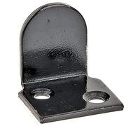 Alberts 307295 Butée pour volet en haut | noire | coudée | 30 x 28 x 25 mm