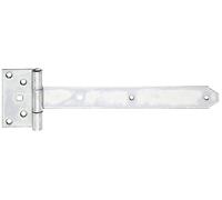 Alberts 310912 Penture anglaise | avec goupille rivetée | passivée | penture 291 x 40 mm | charnière 103 x 59 mm