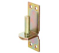 GAH Alberts - Collier de serrage DII sur plaque 13 x 25 mm - galvanisé jaune - 1 pièce