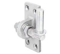 Alberts 318246 Gond à visser | réglable de 20 mm | passivé | cote axe Ø16 mm | platine 105 x 45 mm