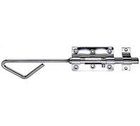 GAH Alberts GAH Alberts Verrou à tige avec boucle fixée droite, 320 mm inox mat Quantité:1