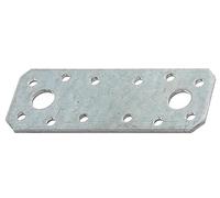 Alberts 329709 Platine d'assemblage | galvanisée Sendzimir | 96 x 35 mm | Set de 50 pièces