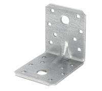 Alberts 330354 Équerre renforcée | galvanisée Sendzimir | 70 x 70 x 55 mm