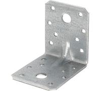 Alberts 330354 Équerre renforcée | galvanisée Sendzimir | 70 x 70 x 55 mm (Lot de 5)
