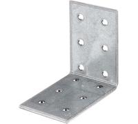 Alberts 330705 Équerre d'assemblage | galvanisée Sendzimir | 60 x 60 x 40 mm (Lot de 6)