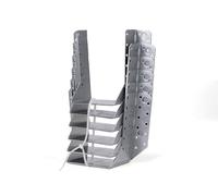 Gust. Alberts Support U 331399 Type A ailes ext. galv. Sendzimir 100 x 140 mm Set de 6 pièces