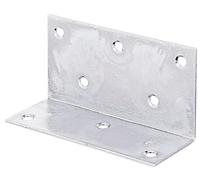 Alberts 332556 Équerre large | galvanisée Sendzimir | 60 x 40 x 115 mm