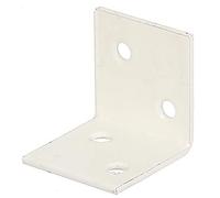 Alberts 332624 Équerre large | plastifiée, en blanc | 30 x 30 x 30 mm