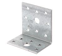 Alberts 334369 Équerre d'assemblage | galvanisée Sendzimir | 40 x 60 x 60 mm