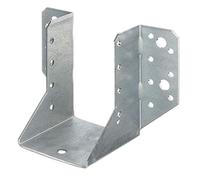 Alberts 334529 Support U | type A - ailes extérieures | galvanisé Sendzimir | 64 x 98 mm